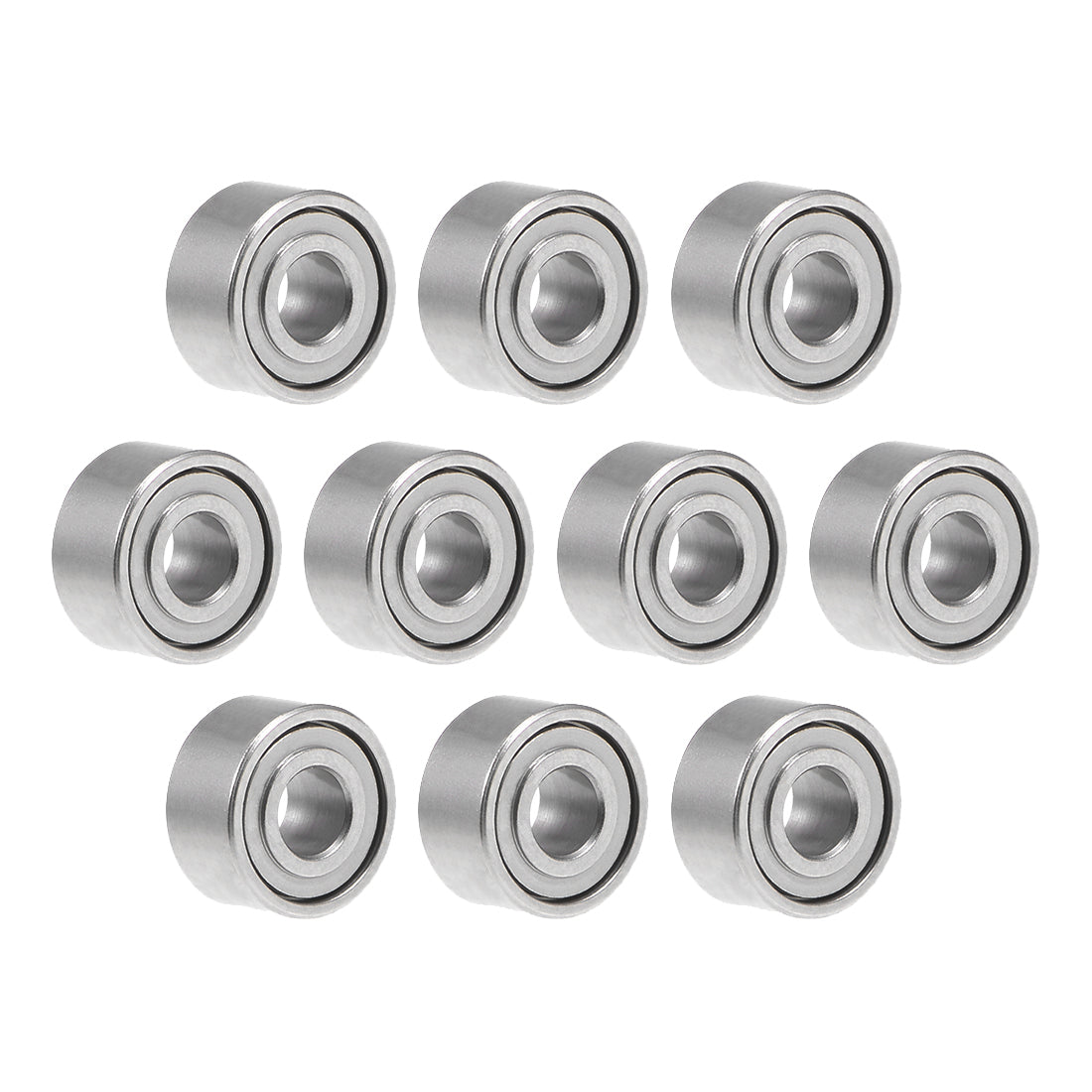 Harfington Deep Groove Ball Bearings Metric Double Shielded Chrome Steel Roller ABEC1 Z1
