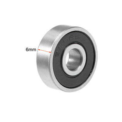 Harfington Deep Groove Ball Bearings Single Sealed Chrome Steel