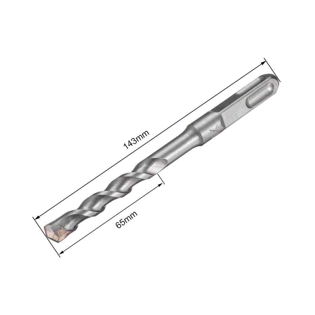 Harfington YG8C Tungsten Steel Hollow Square Shank Drill