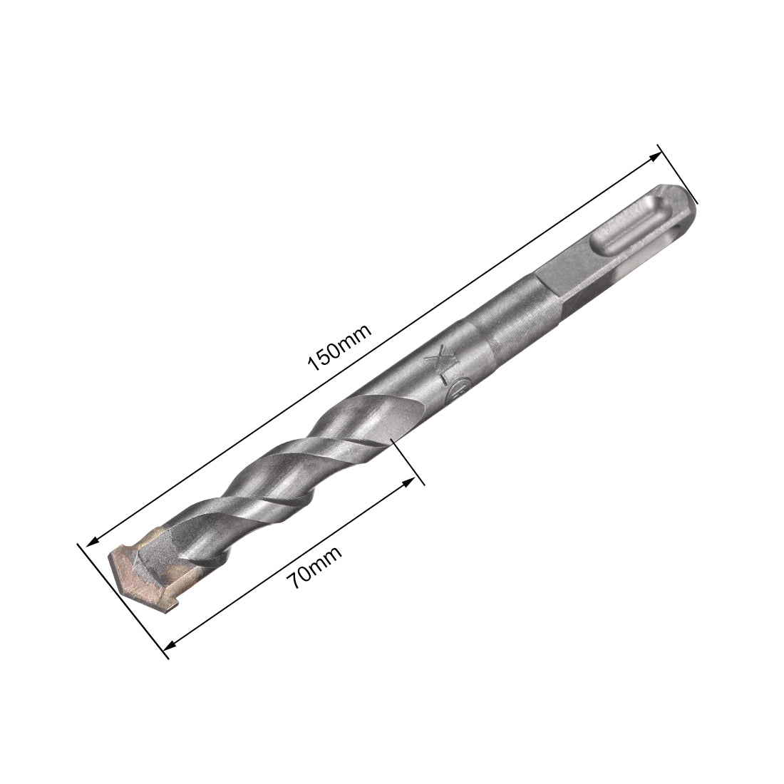 Harfington YG8C Tungsten Steel Hollow Square Shank Drill