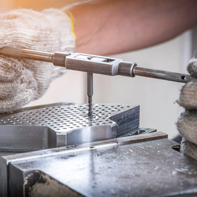 Harfington Adjustable Tap Wrench Handle, for Metric M6-M20 1/4"-3/4" (UNC/UNF) Taps, Tap Reamer Tapping Wrench Tool