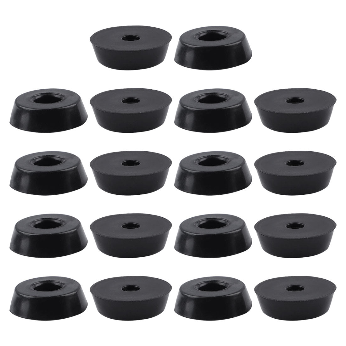 Harfington 18pcs Rubber Feet Bumper Printer Chopping Board Speaker Floor Protector Leg Pads