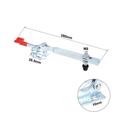 Harfington Toggle Clamp GH-22185 Horizontal Clamp Quick Release Tool 250Kg 550lbs Capacity