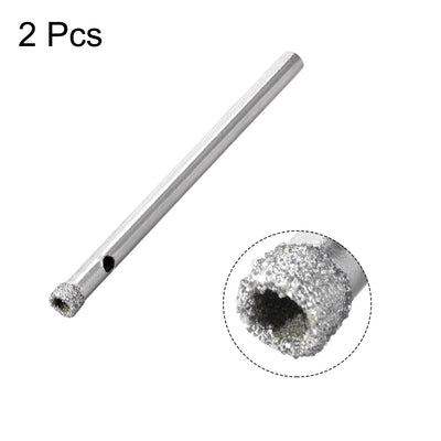 Harfington Diamond Drill Bits Hole Saws for Glass Ceramic Porcelain Tiles 2 Pcs