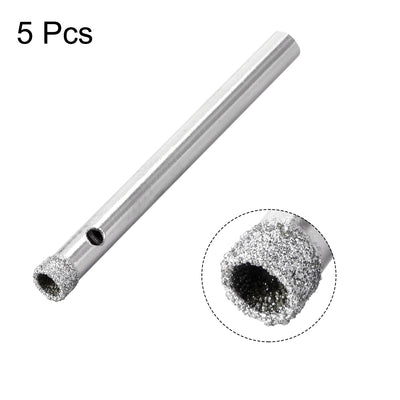Harfington Diamond Drill Bits Hole Saws for Glass Ceramic Porcelain Tiles 5 Pcs
