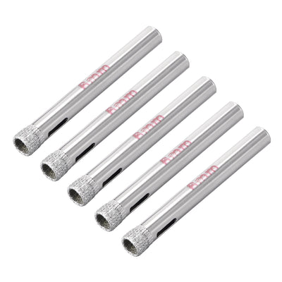 Harfington Diamond Drill Bits Hole Saws for Glass Ceramic Porcelain Tiles 5 Pcs
