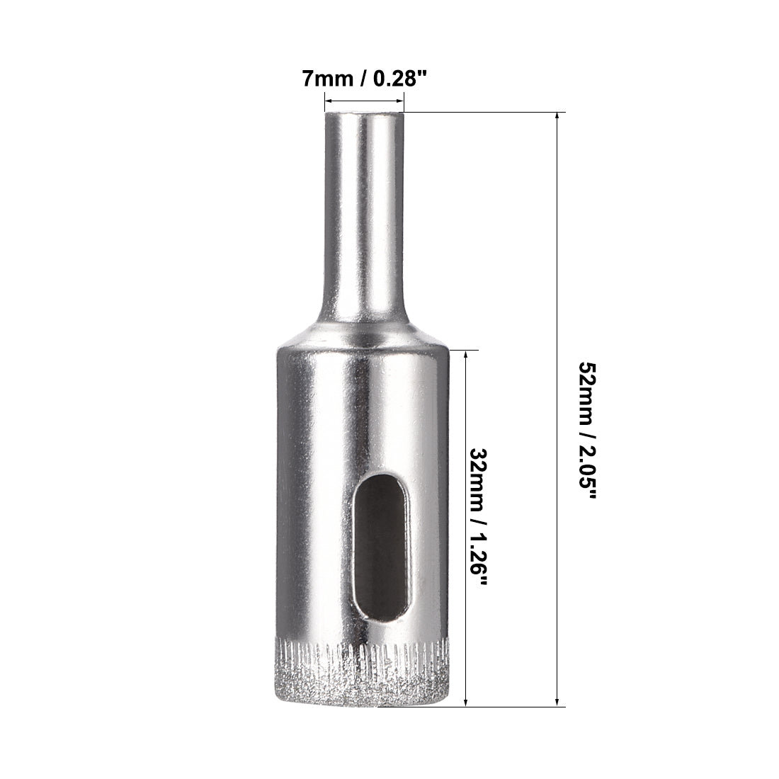 Harfington Diamond Drill Bits Hole Saws for Glass Ceramic Porcelain Tiles 5 Pcs