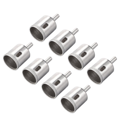Harfington Diamond Drill Bits Hole Saws for Glass Ceramic Porcelain Tiles 8 Pcs