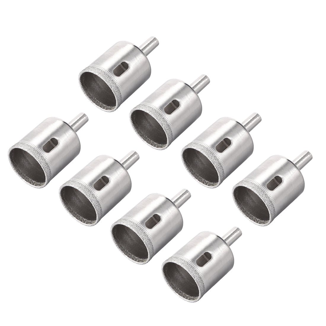 Harfington Diamond Drill Bits Hole Saws for Glass Ceramic Porcelain Tiles 8 Pcs