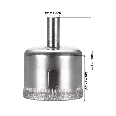 Harfington Diamond Drill Bits Hole Saws for Glass Ceramic Porcelain Tiles 8 Pcs