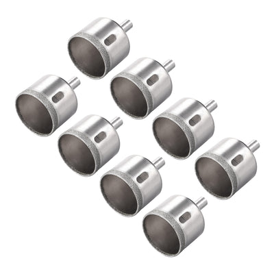 Harfington Diamond Drill Bits Hole Saws for Glass Ceramic Porcelain Tiles 8 Pcs