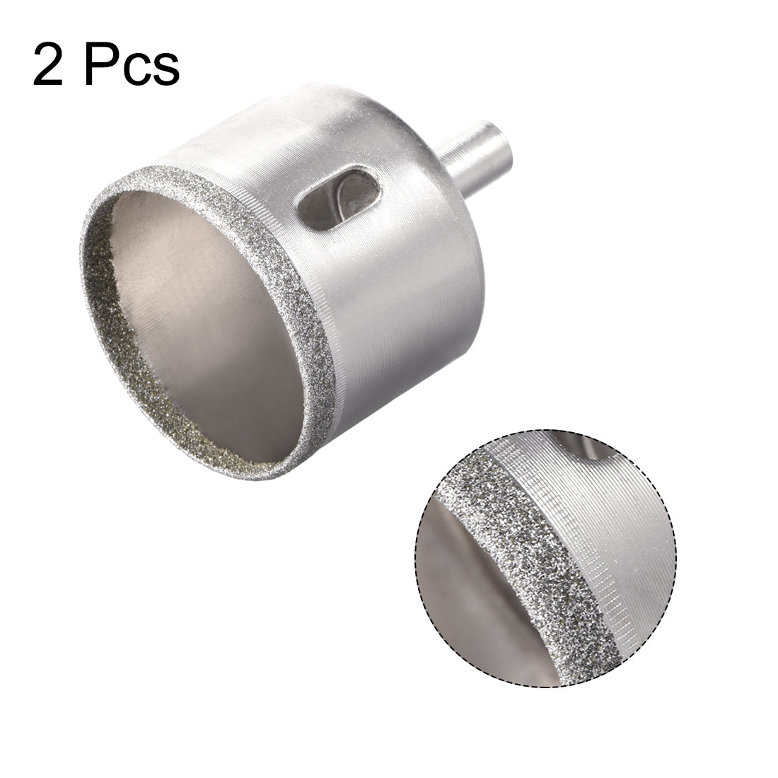 Harfington Diamond Drill Bits Hole Saws for Glass Ceramic Porcelain Tiles 2 Pcs
