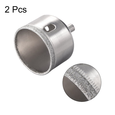 Harfington Diamond Drill Bits Hole Saws for Glass Ceramic Porcelain Tiles 2 Pcs