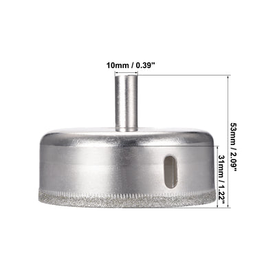 Harfington Diamond Drill Bits Hole Saws for Glass Ceramic Porcelain Tile