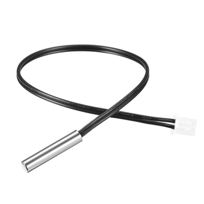 Harfington 15K NTC Thermistor Probe 7.9 Inch Stainless Steel Sensitive Temperature Temp Sensor for Air Conditioner