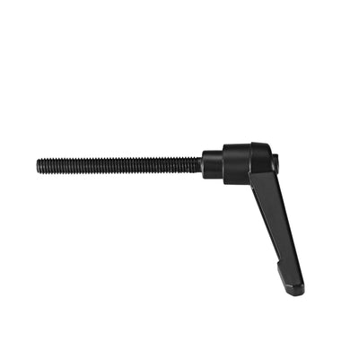 Harfington M6 x 50mm Handle Adjustable Clamping Lever Thread Push Button Ratchet Male Threaded Stud