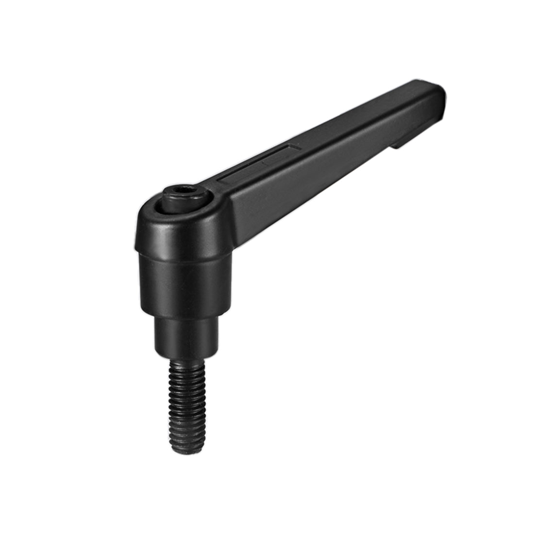 Harfington Handle Adjustable Clamping Lever Thread Push Button Ratchet Male Threaded Stud