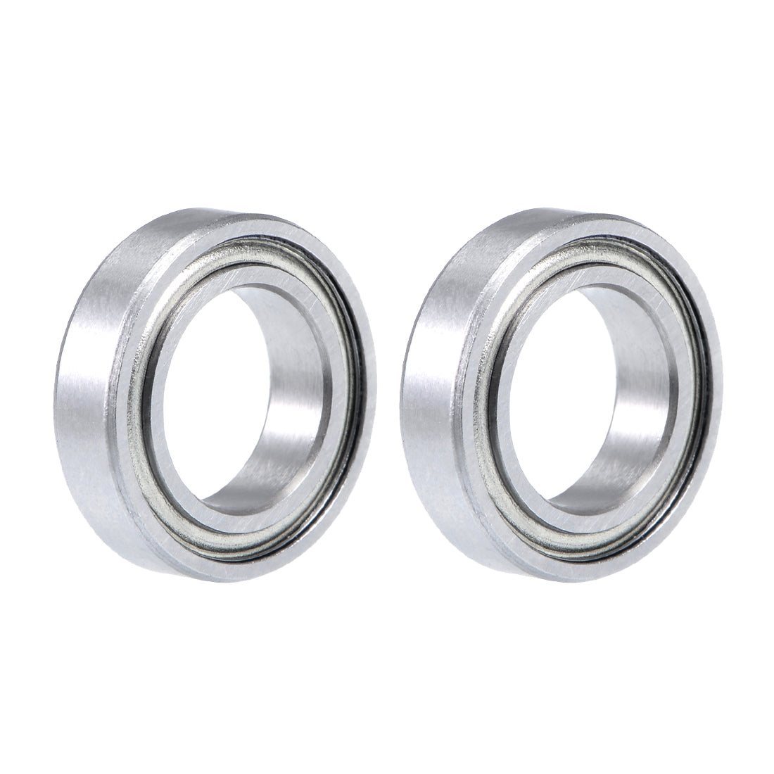 uxcell Uxcell Deep Groove Ball Bearings Double Shielded Chrome Steel Z1 P0
