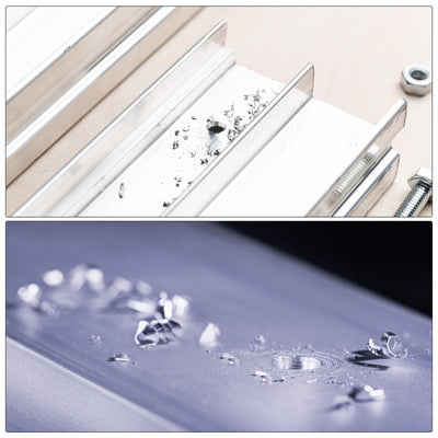 Harfington 5pcs 6mm Shank 6mm x 13mm Straight Flat Nose End Mill Cutter CNC Router Bits 2 Flute