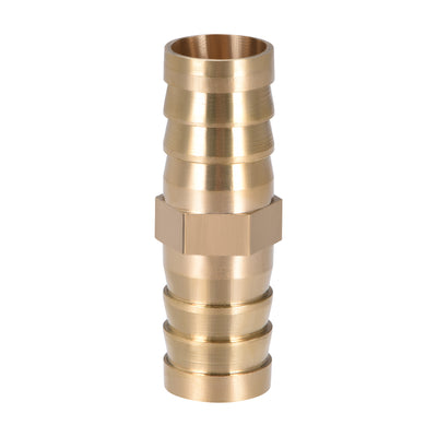 Harfington 16mm or 5/8" ID Brass Barb Splicer Fitting,Straight Barb Hose Fitting