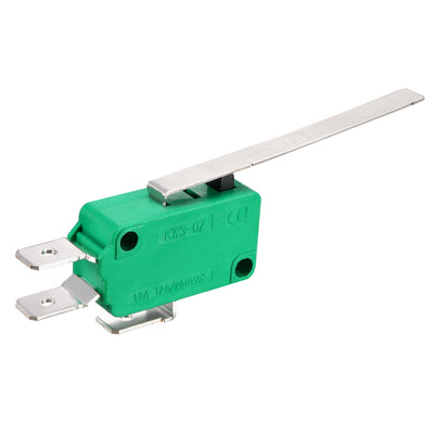 Harfington 12PCS KW3-OZ 16A 125/250VAC Long Straight Hinge Lever Type SPDT NO NC Micro Limit Switches