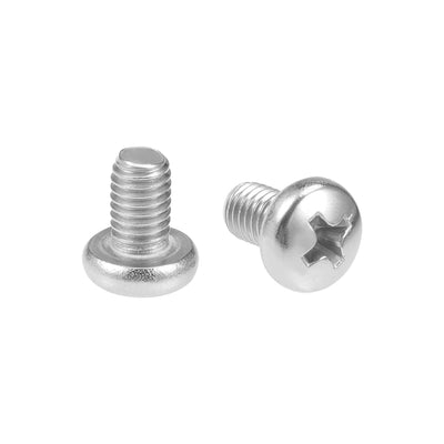 Harfington 20Pcs Stainless Steel Pan Phillips Head Machine Screw