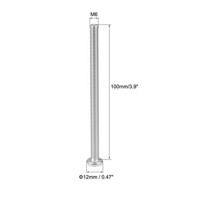Harfington Machine Screws Pan Phillips Cross Head Screw 304 Stainless Steel Fasteners Bolts, 5Pcs
