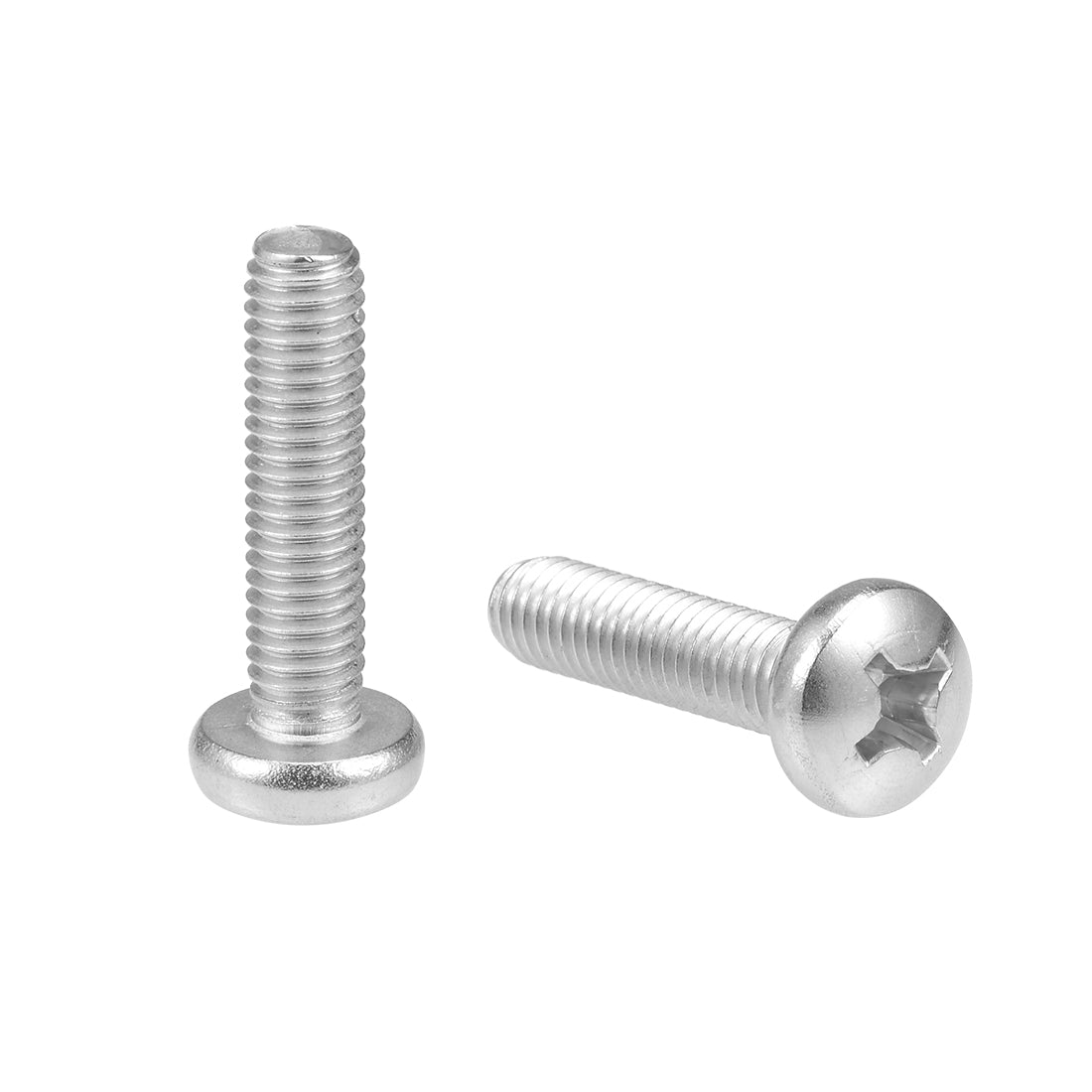 Harfington 10Pcs Stainless Steel Pan Phillips Head Machine Screw