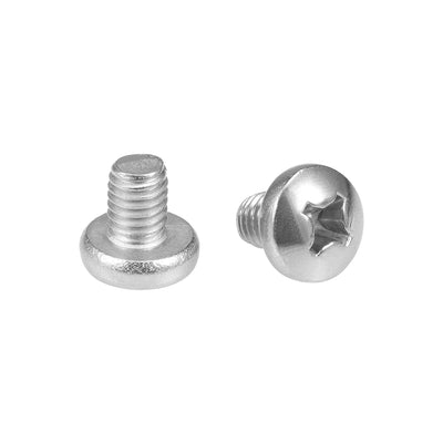 Harfington 10Pcs Stainless Steel Pan Phillips Head Machine Screw