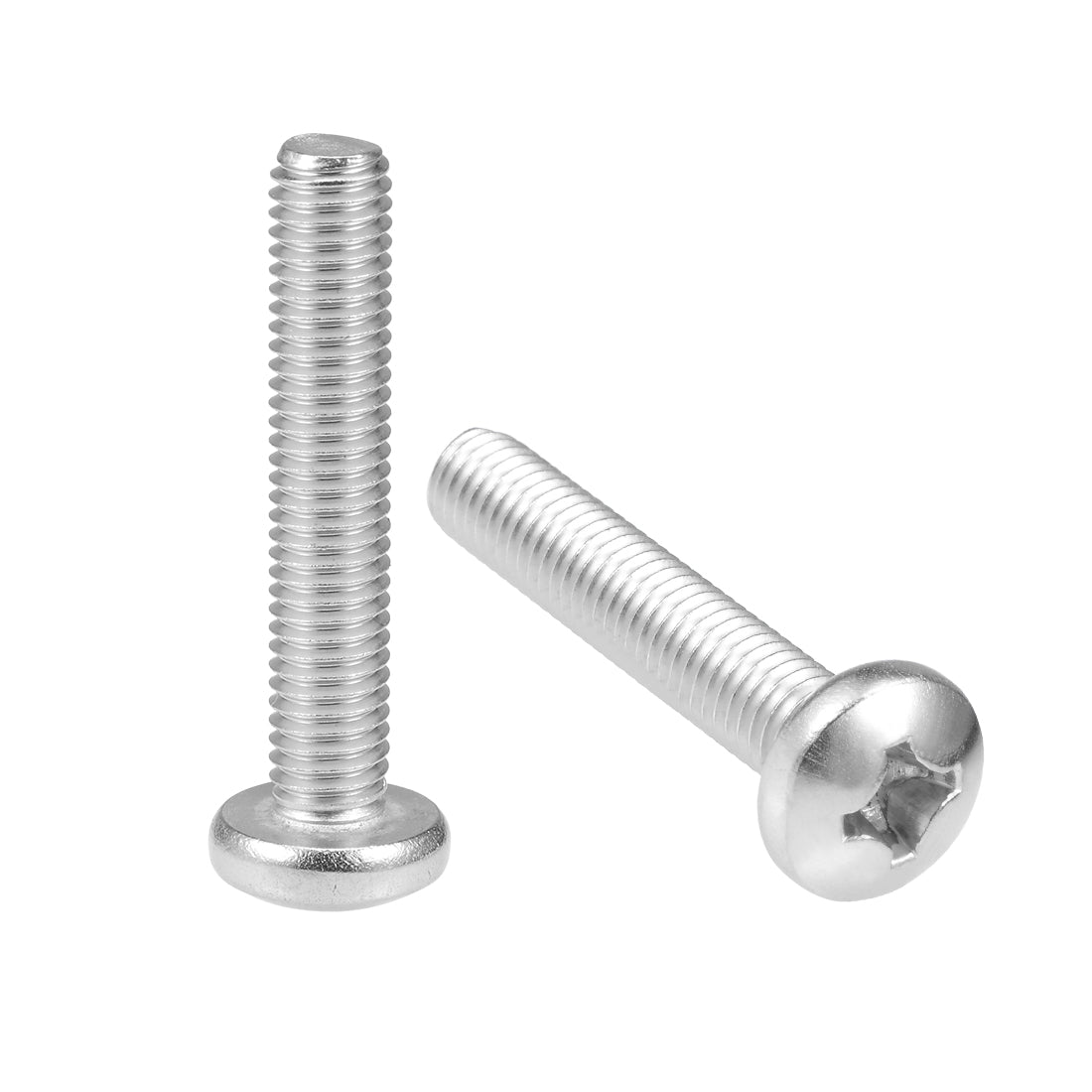 Harfington 10Pcs Stainless Steel Pan Phillips Head Fasteners Bolts