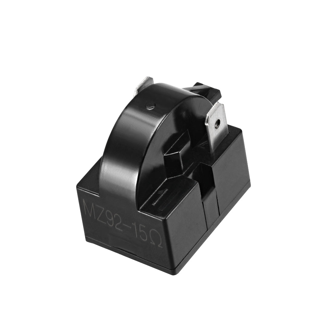 Harfington 15 Ohm 2 Pin Refrigerator  Starter Relay Black