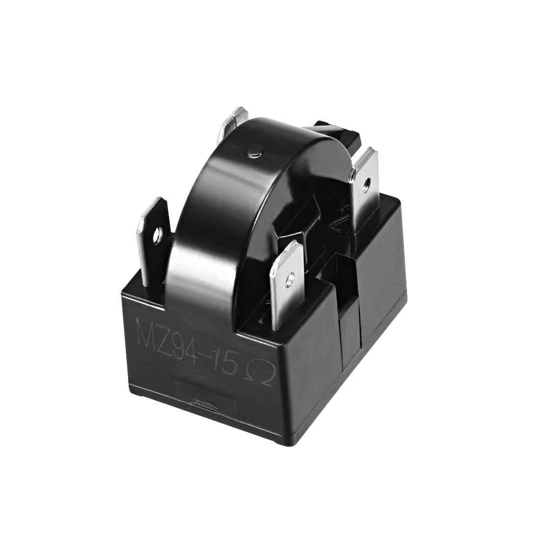 Harfington 15 Ohm 4 Pin Refrigerator  Starter Relay Black