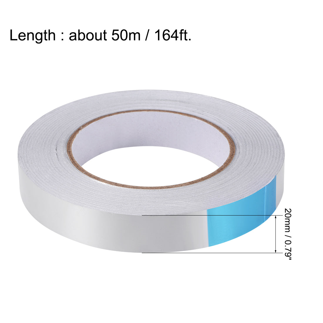 Harfington Heat Resistant Tape - High Temperature Heat Transfer Tape Aluminum Foil Adhesive Tape