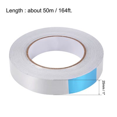Harfington Heat Resistant Tape - High Temperature Heat Transfer Tape Aluminum Foil Adhesive Tape