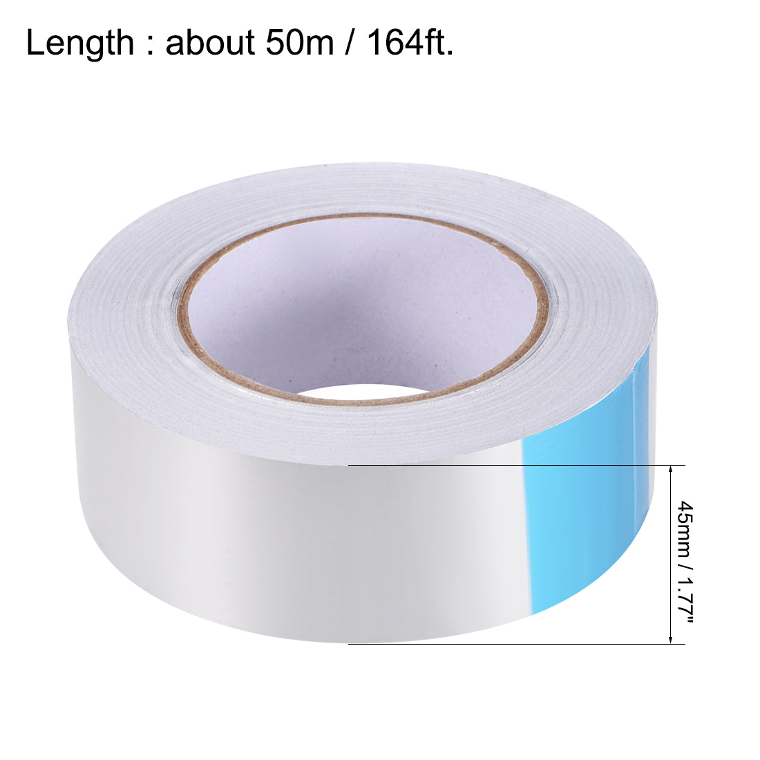 Harfington Heat Resistant Tape - High Temperature Heat Transfer Tape Aluminum Foil Adhesive Tape