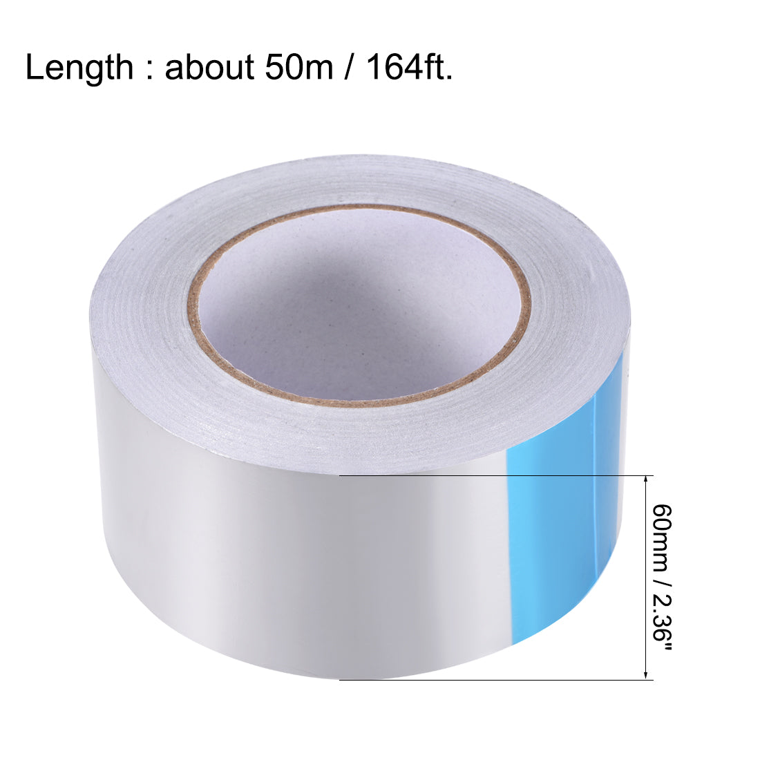 Harfington Heat Resistant Tape - High Temperature Heat Transfer Tape Aluminum Foil Adhesive Tape
