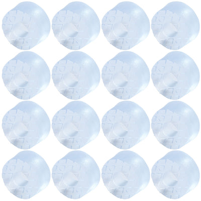 Harfington 16pcs Round Rubber Feet Non Slip Anti-scratch Floor Protector for Furniture 15mm