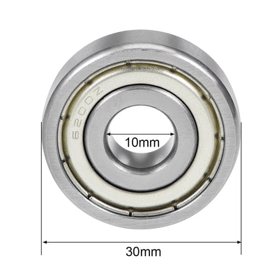 Harfington Deep Groove Ball Bearing Double Shielded Chrome Metric Bearings