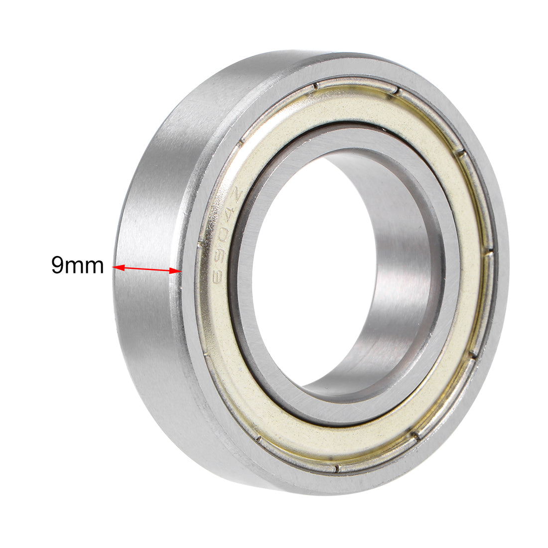 Harfington Deep Groove Ball Bearing Double Shielded Chrome Metric Bearings P0 Z1