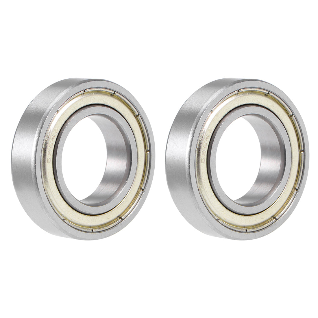 Harfington Deep Groove Ball Bearing Double Shielded Chrome Metric Bearings P0 Z1