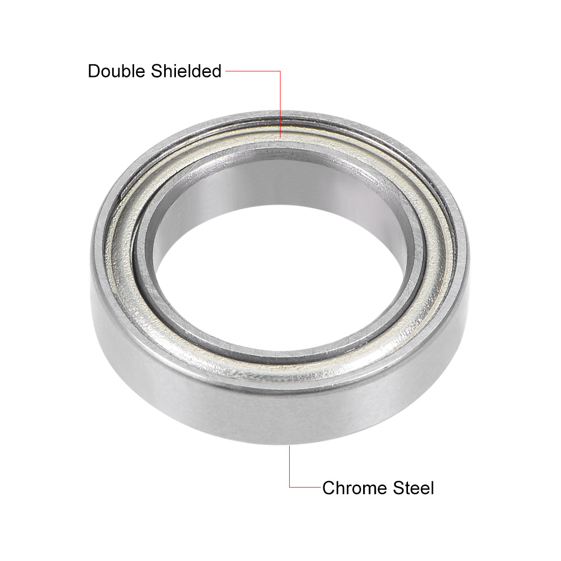 Harfington Deep Groove Ball Bearing Thin Section Double Shield Chrome Steel