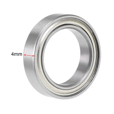 Harfington Deep Groove Ball Bearing Thin Section Double Shield Chrome Steel