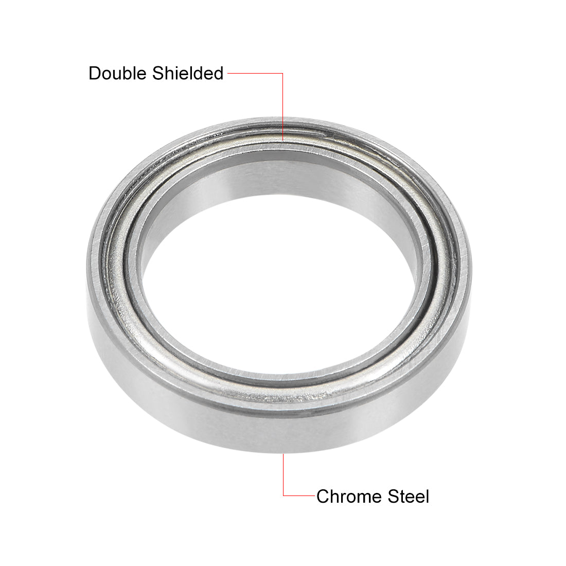 Harfington Deep Groove Ball Bearing Thin Section Double Shield Chrome Steel
