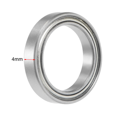 Harfington Deep Groove Ball Bearing Thin Section Double Shield Chrome Steel
