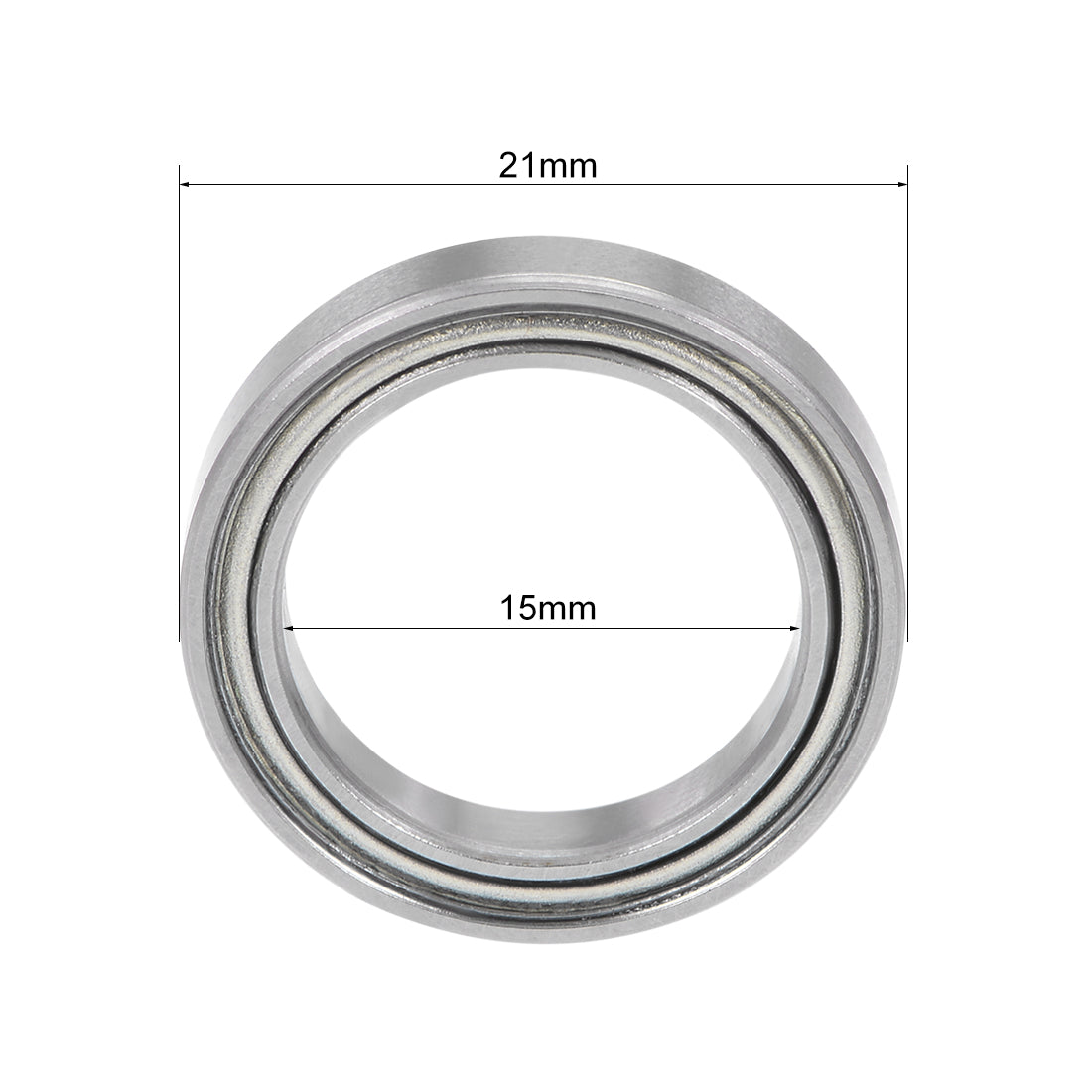 Harfington Deep Groove Ball Bearing Thin Section Double Shield Chrome Steel