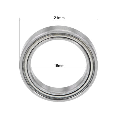 Harfington Deep Groove Ball Bearing Thin Section Double Shield Chrome Steel