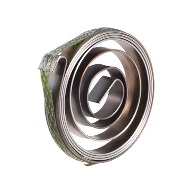 Harfington Drill Press Spring Drill Press Quill Feed Return Coil Spring Assembly Spring Steel Chemical Blackening Finish 680mm Expand Long 36x6x0.65mm 2 Pcs