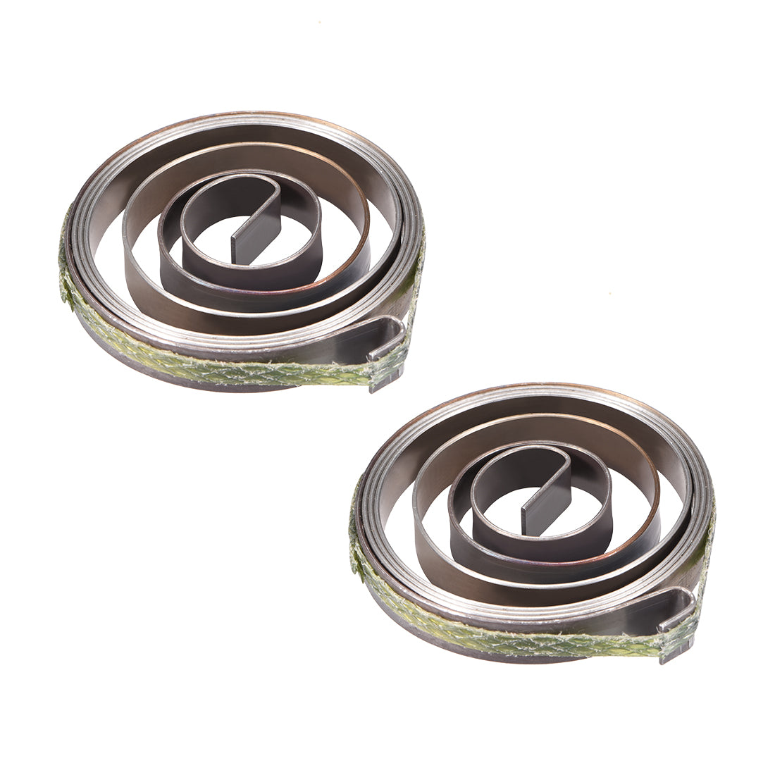 Harfington Drill Press Spring Drill Press Quill Feed Return Coil Spring Assembly Spring Steel Chemical Blackening Finish 680mm Expand Long 36x6x0.65mm 2 Pcs