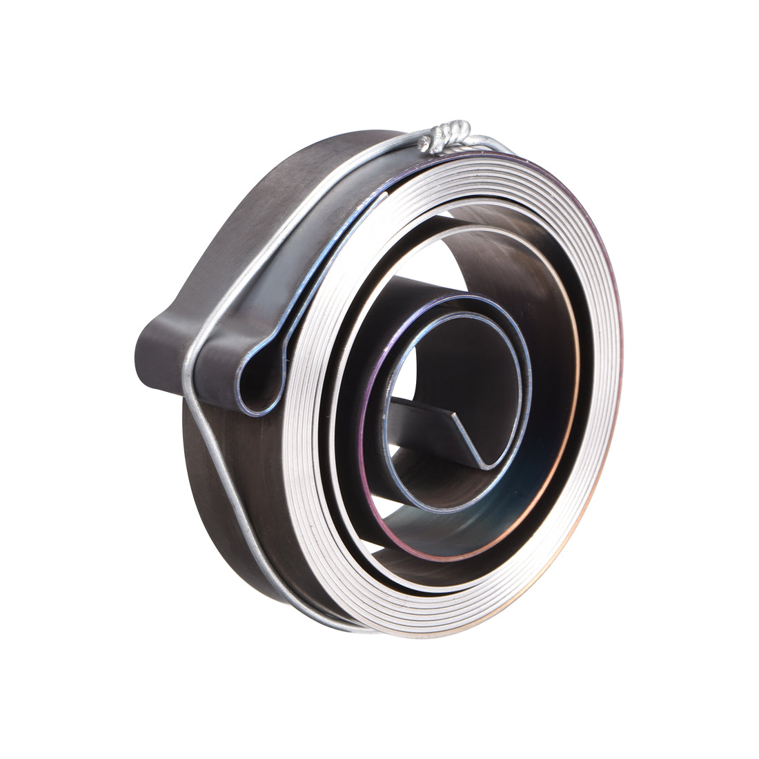 Harfington Drill Press Spring Drill Press Quill Feed Return Coil Spring Assembly Spring Steel Chemical Blackening Finish 1800mm Expand Long 59 x 16 x 0.7mm