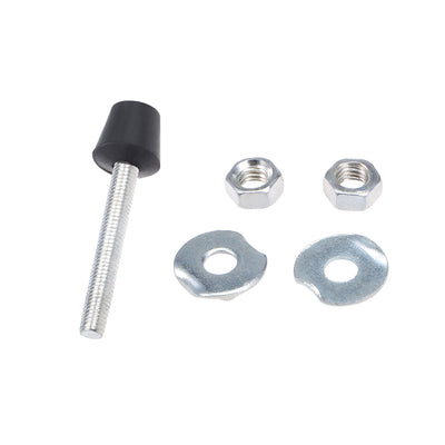 Harfington M5x47mm Carbon Steel Toggle Clamp Screw Assembly with Rounded Spindle Tip 5pcs